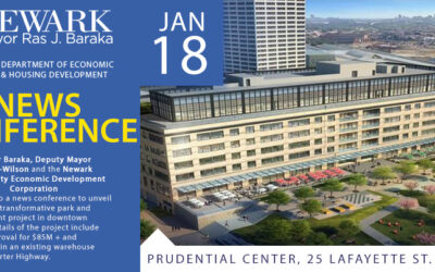 Details of Transformative Park and Development Project in Downtown Newark