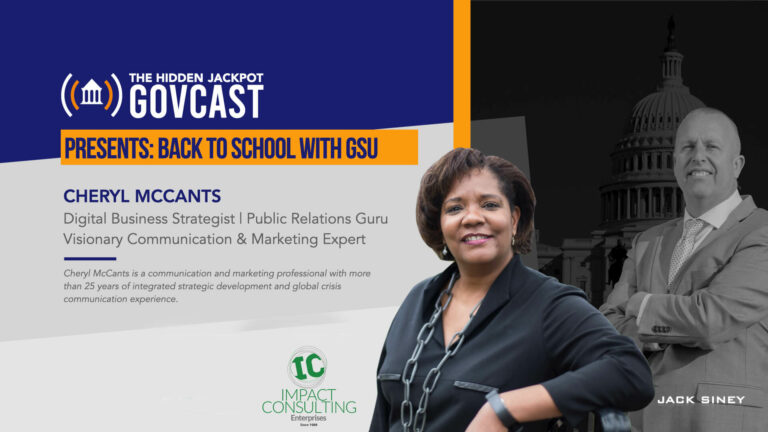 Cheryl McCants in Gov-Cast’s Livestream about Selling to the Government